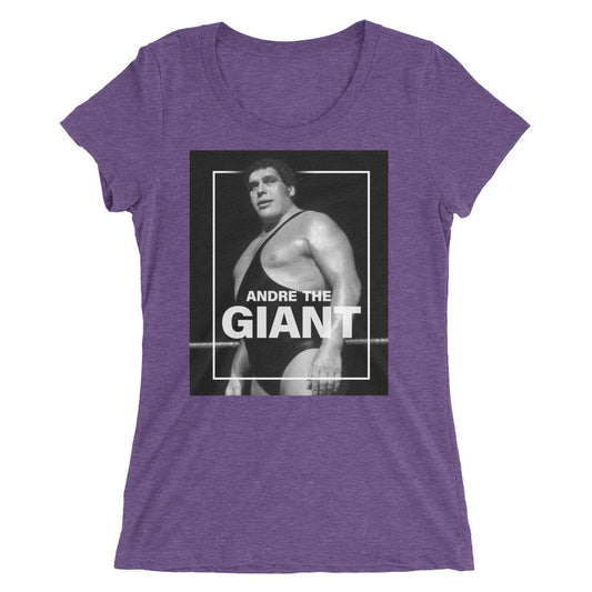 Andre the Giant "Photo" Women's Tri-Blend T-Shirt