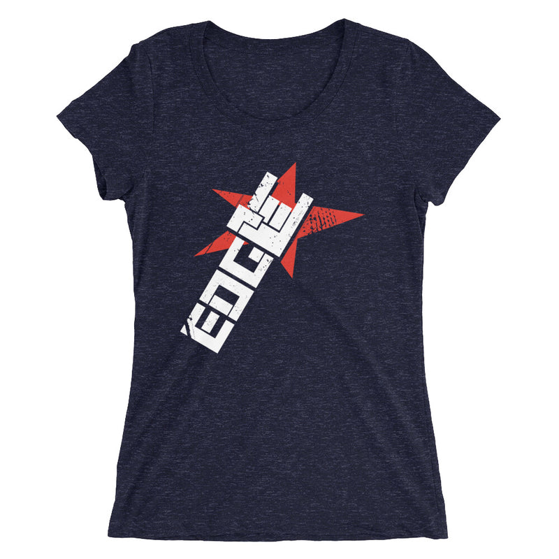 Edge "Horns" Women's Tri-Blend T-shirt