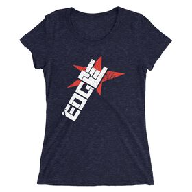 Edge "Horns" Women's Tri-Blend T-shirt