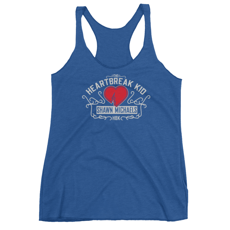 Shawn Michaels "Heartbreak Kid" Women's Racerback Tank Top