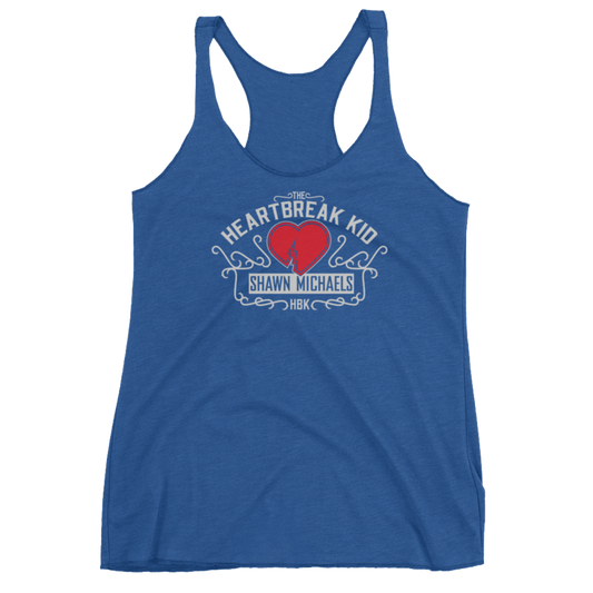 Shawn Michaels "Heartbreak Kid" Women's Racerback Tank Top Tank Top PW Catalog