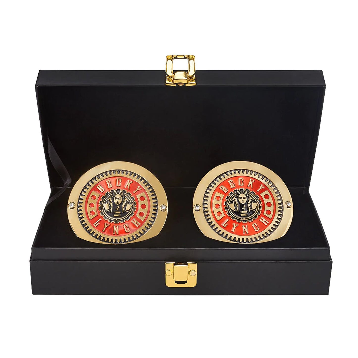 Becky Lynch Championship Replica Side Plate Box Set