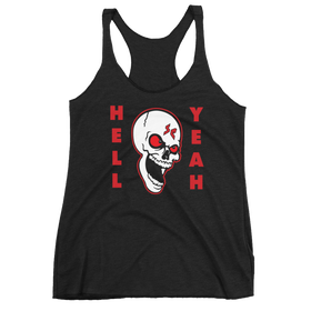 Stone Cold Steve Austin "Hell Yeah" Women's Racerback Tank Top Tank Top PW Catalog