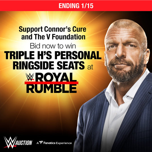 Bid for a chance to win Triple H's Personal Seats at Royal Rumble