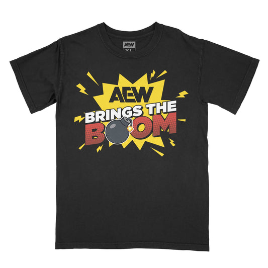 AEW Brings the Boom T-Shirt T-Shirt PW Catalog