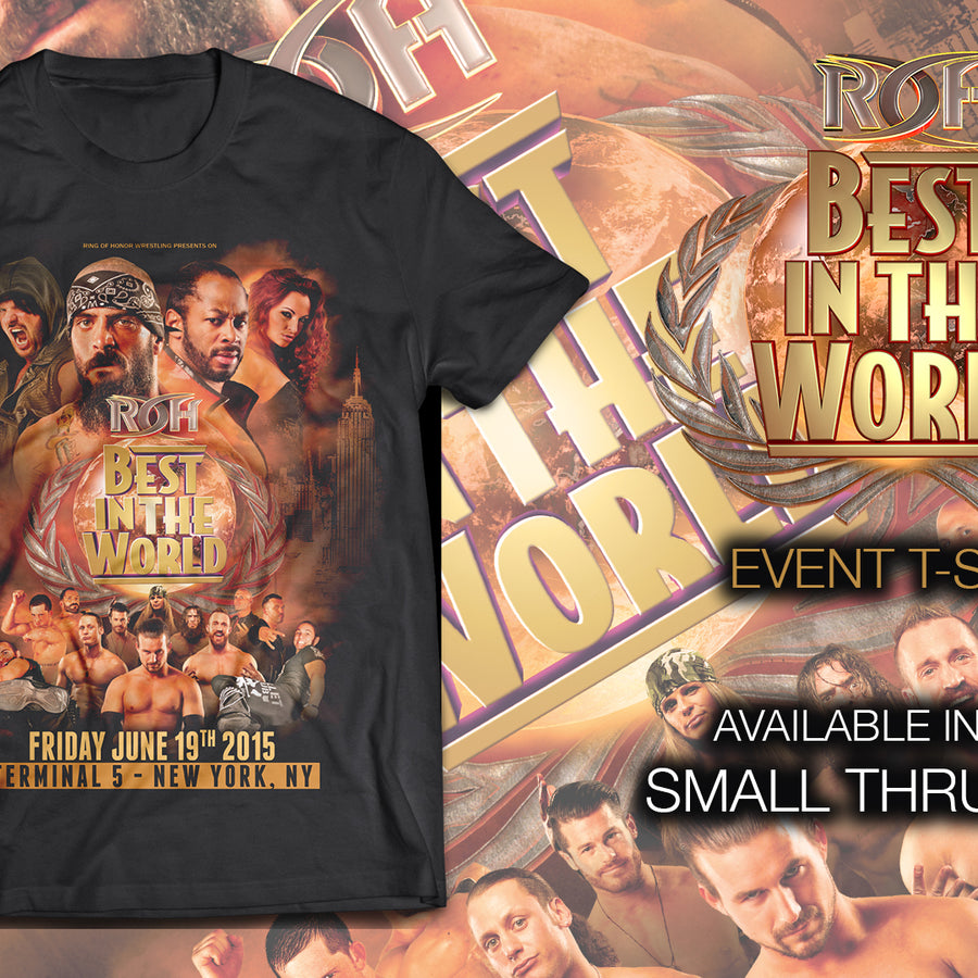 BEST IN THE WORLD '15 EVENT T-SHIRT
