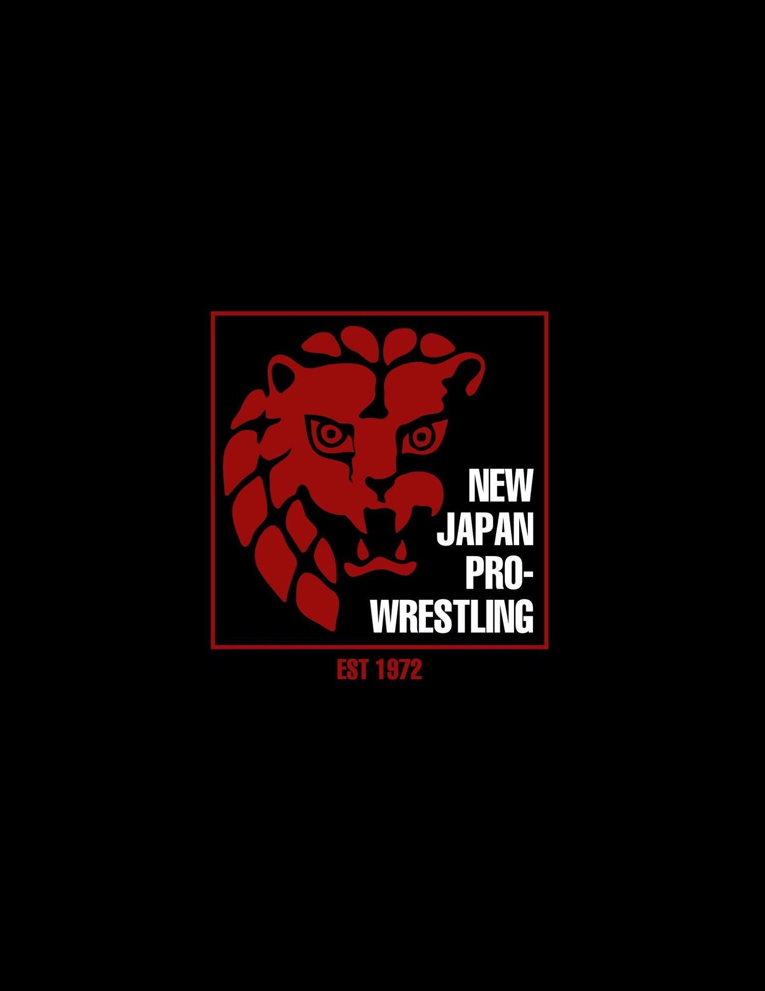 Lion Mark Square Long Sleeve Tee (Black) Shirts & Tops PW Catalog