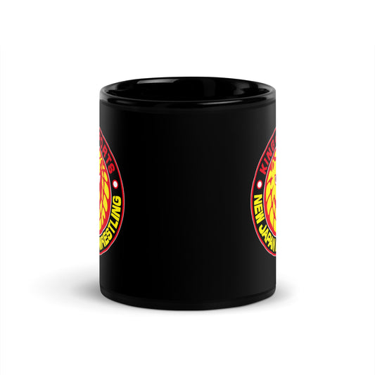 Lion Mark Color Logo Black Glossy Mug Mugs PW Catalog