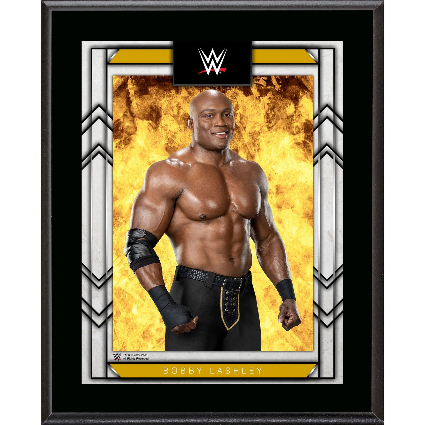 Bobby Lashley 10.5" x 13" Sublimated Plaque