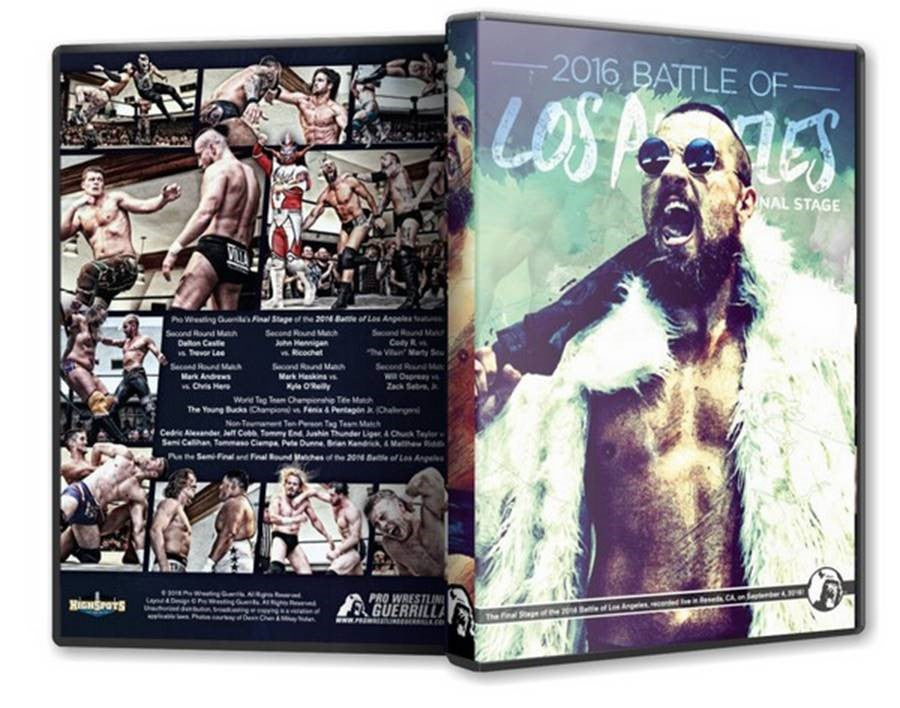 09/04/16-PWG Battle of Los Angeles - Stage Three- 2 Disc Set - Reseda,CA