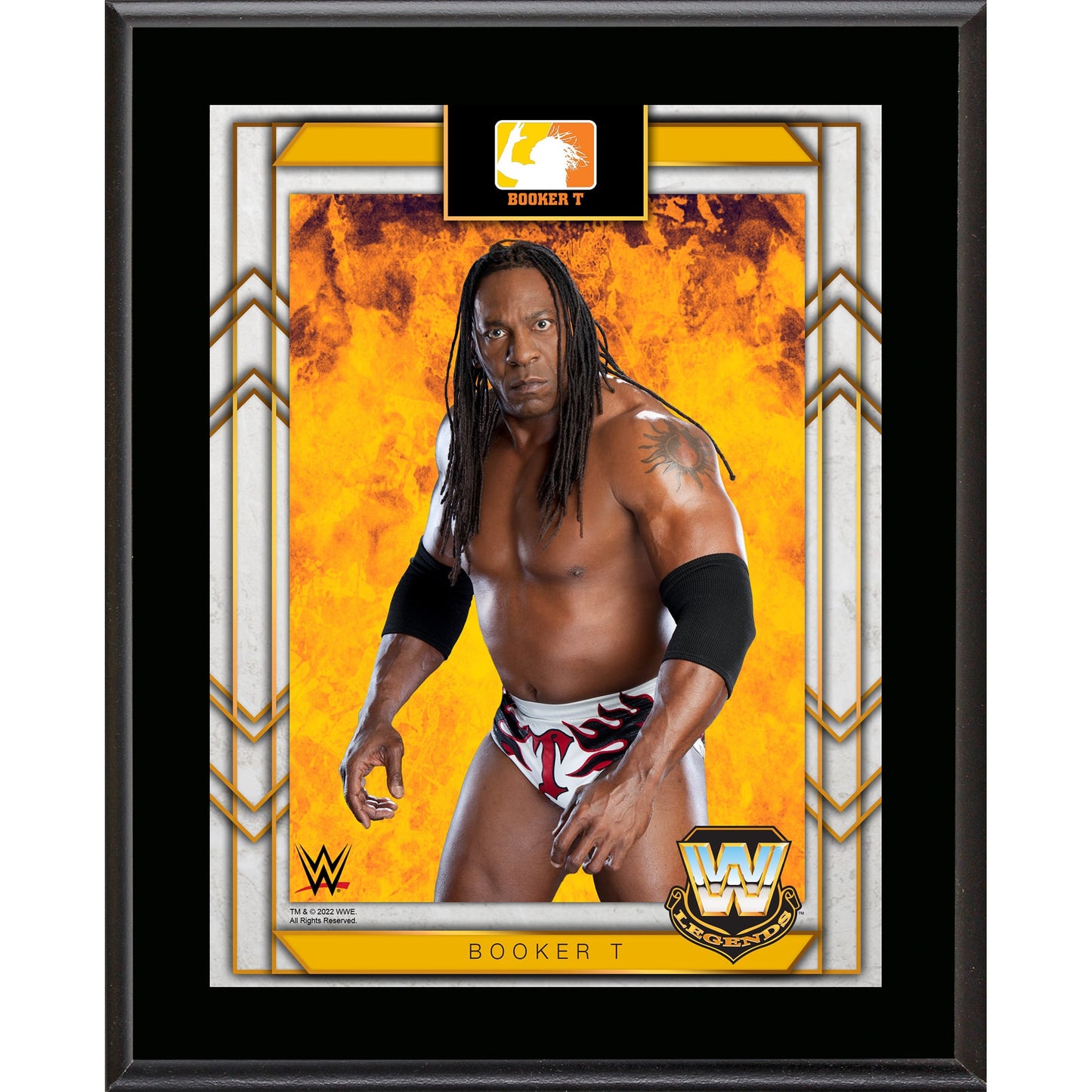 Booker T 10.5" x 13" Sublimated Plaque