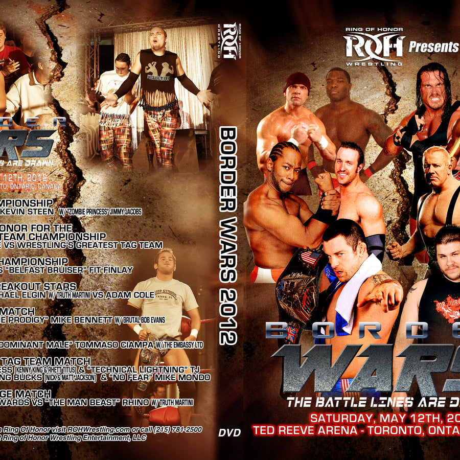 Border Wars- Toronto, Ontario 5/12/12 (DVD)