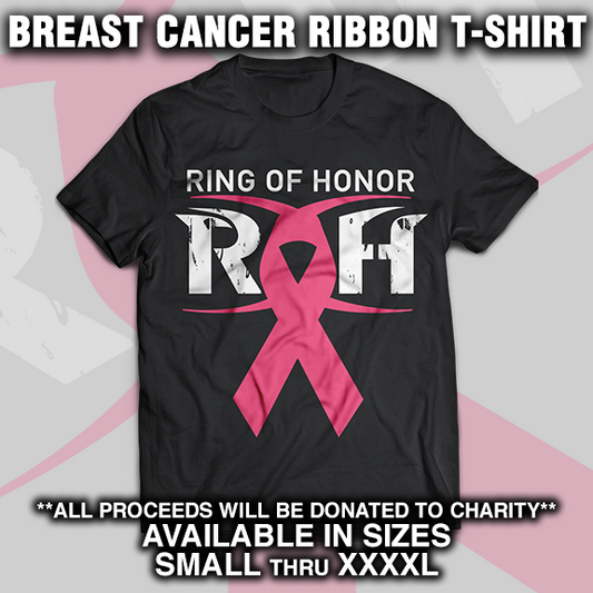 Ring of Honor "Breast Cancer Ribbon" T-Shirt T-Shirt PW Catalog
