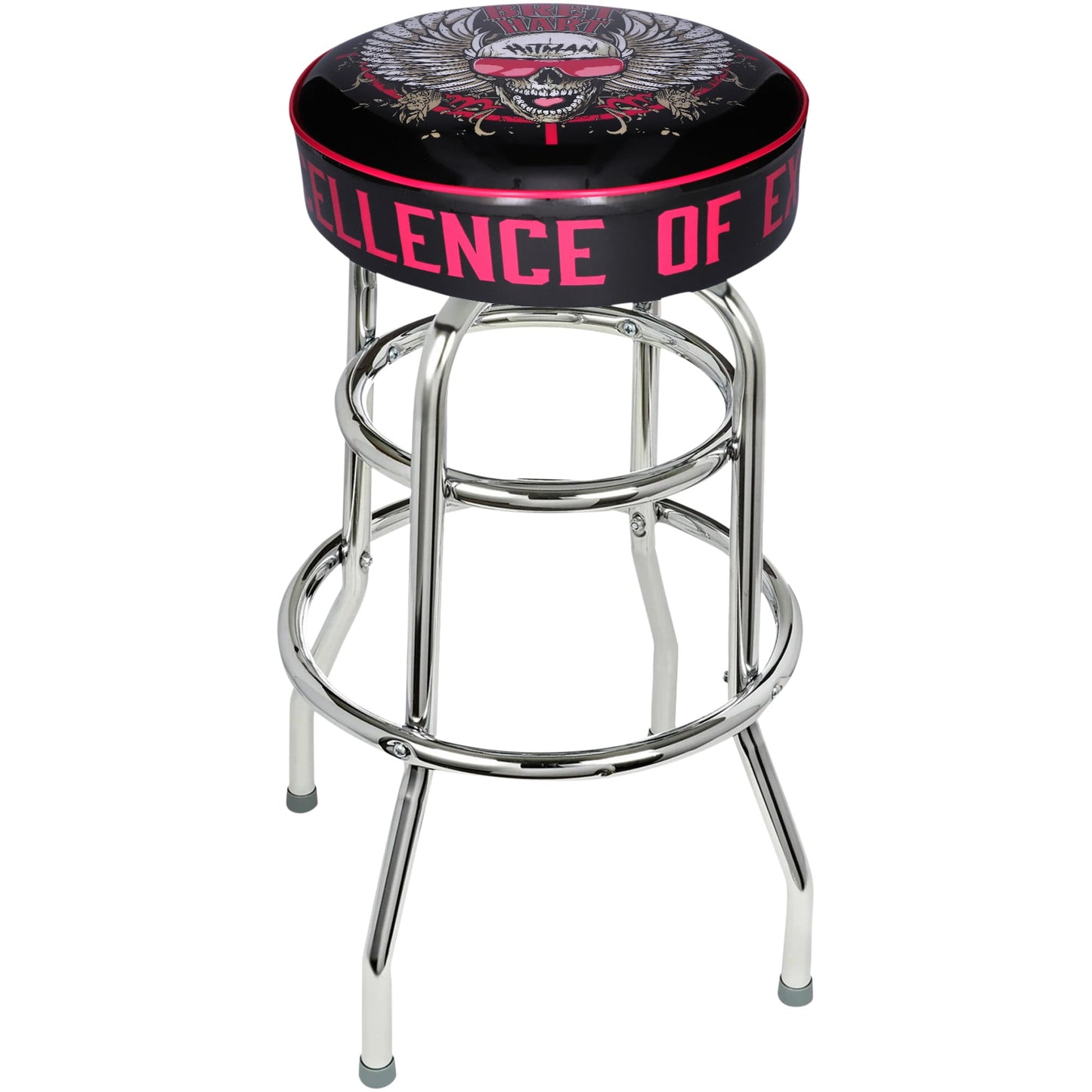 Bret Hart Excellence of Execution Bar Stool