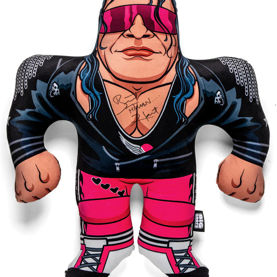 Bret Hart Autographed Big Shots 2024 PW Catalog