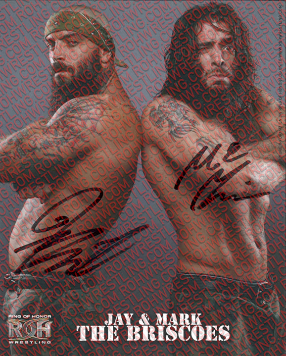 BRISCOES AUTOGRAPHED 8X10
