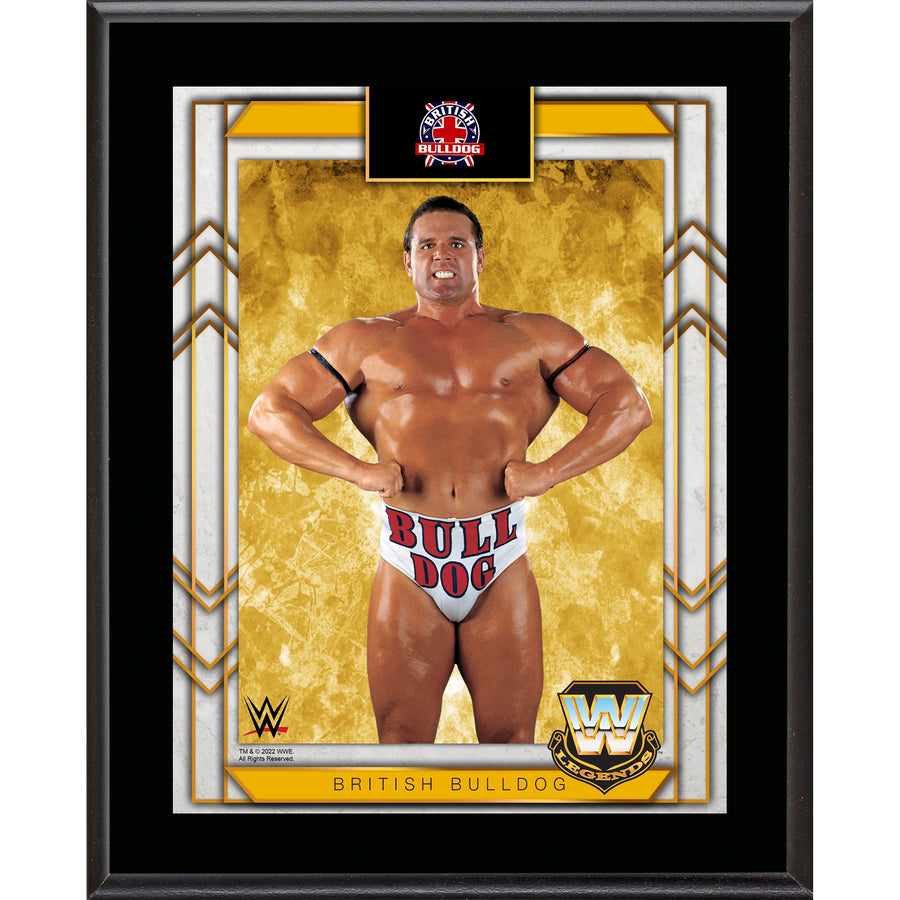 British Bulldog 10.5" x 13" Sublimated Plaque