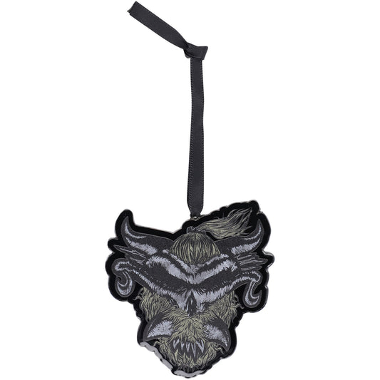 Brock Lesnar Metal Holiday Ornament