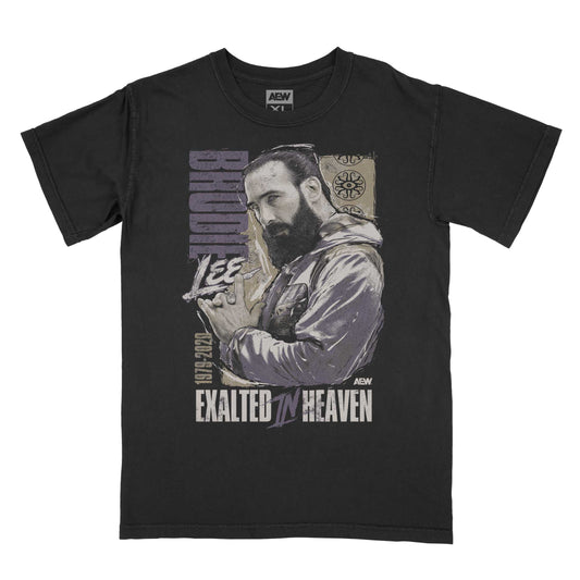 Brodie Lee Exalted in Heaven T-Shirt T-Shirt PW Catalog