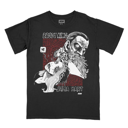 Brody King & Julia Hart Twisted Fiction T-Shirt T-Shirt PW Catalog