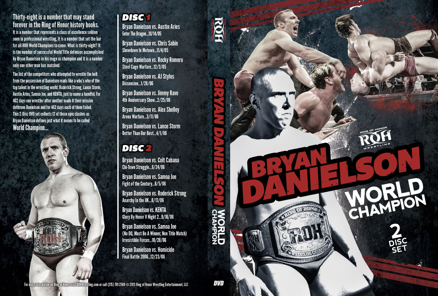Bryan Danielson: World Champion (2 Disc Set)
