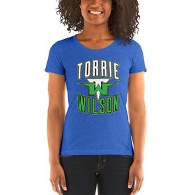 Torrie Wilson "Logo" Women's Tri-Blend T-shirt T-Shirt PW Catalog