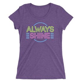 Naomi "Always Shine" Women's Tri-Blend T-Shirt T-Shirt PW Catalog