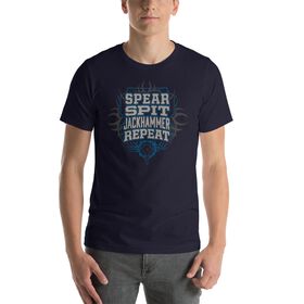 Goldberg "Spear, Spit, Jackhammer, Repeat" T-Shirt