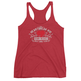 Shawn Michaels "Heartbreak Kid" Women's Racerback Tank Top