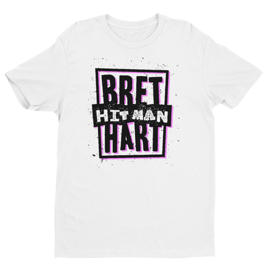 Bret Hart "Hitman" Abstract Logo T-shirt T-Shirt PW Catalog