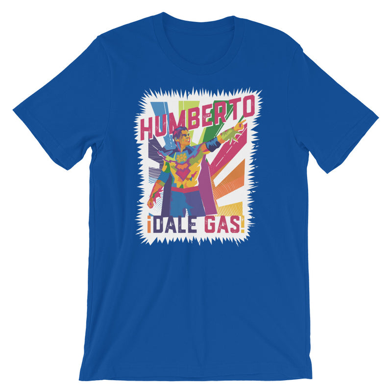 Humberto Carrillo "Dale Gas" Blue Authentic T-Shirt