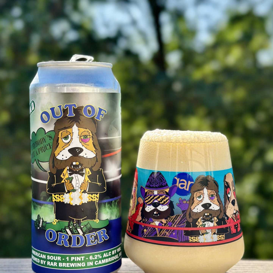 Ted Dibiase Beer Can Out of Order Everybody’s Got A Price by RaR Brewing PW Catalog