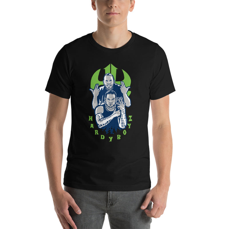 The Hardy Boyz "Stacked Pose" Short-Sleeve Unisex T-Shirt