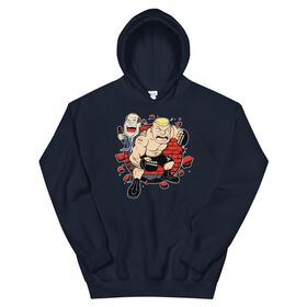 Brock Lesnar & Paul Heyman "The Beast & The Advocate" Pullover Hoodie Sweatshirt