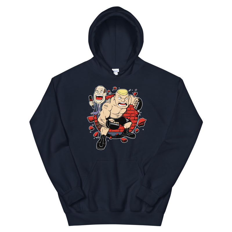 Brock Lesnar & Paul Heyman "The Beast & The Advocate" Pullover Hoodie Sweatshirt