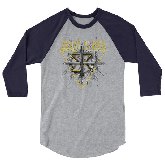 Seth Rollins "BeastSlayer" 3/4 Sleeve Raglan T-Shirt T-Shirt PW Catalog