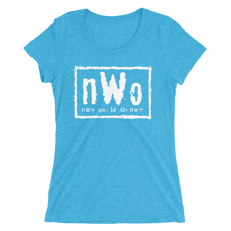 nWo "Classic Logo" Women's Tri-Blend T-Shirt T-Shirt PW Catalog
