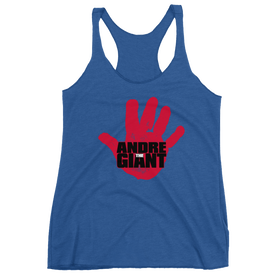 Andre the Giant "Handprint" Women's Racerback Tank Top