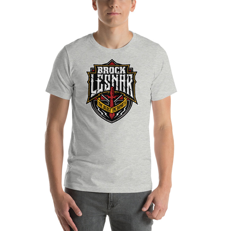 Brock Lesnar "Beast Incarnate Badge" Unisex T-Shirt