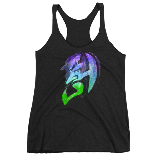 Jeff Hardy "Immune To Fear" Women's Racerback Tank Top Tank Top PW Catalog