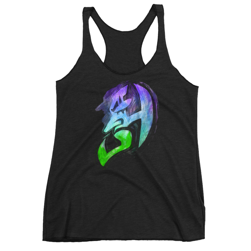 Jeff Hardy "Immune To Fear" Women's Racerback Tank Top