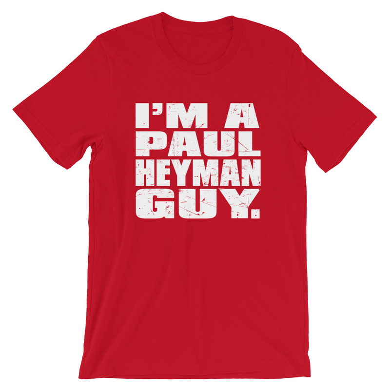 Paul Heyman "I'm a Paul Heyman Guy" T-Shirt T-Shirt PW Catalog