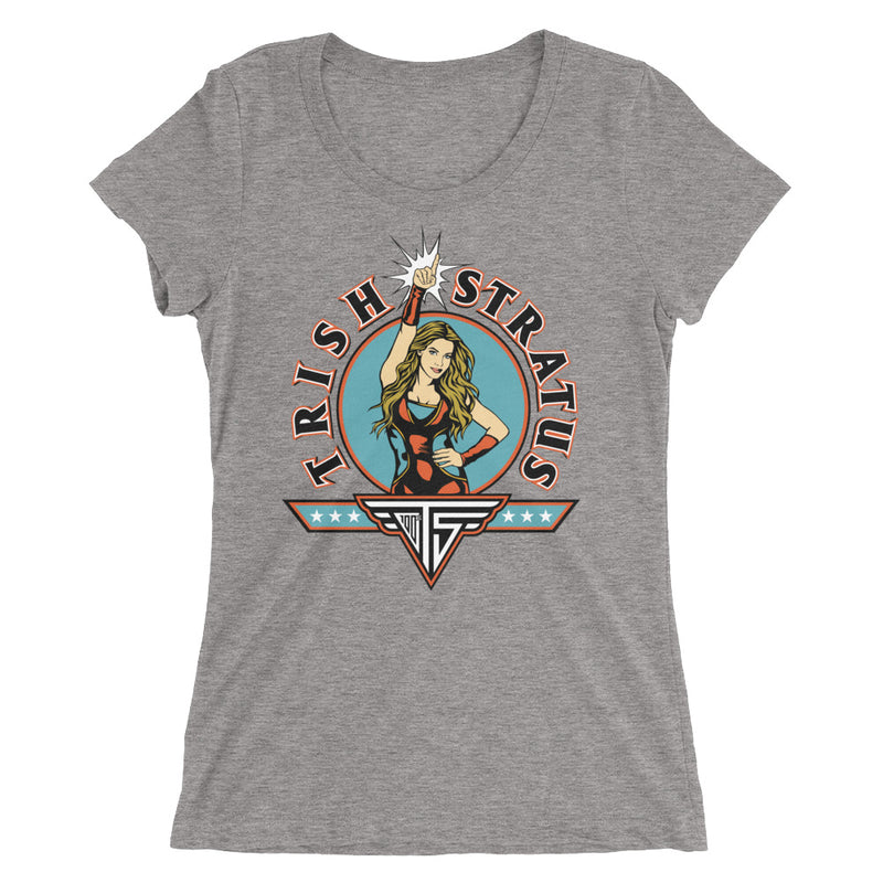 Trish Stratus "Stratusfaction" Women's Tri-Blend T-Shirt T-Shirt PW Catalog