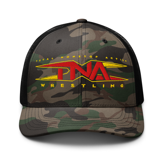 TNA Logo Camouflage Trucker Hat Trucker PW Catalog