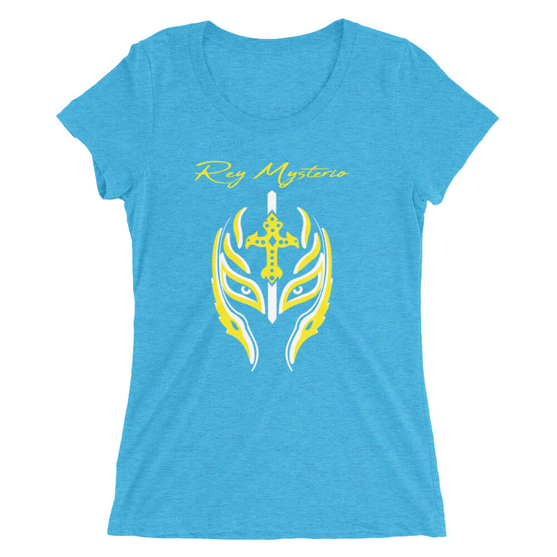 Rey Mysterio "Greatest Mask of All Time" Women's Tri-Blend T-Shirt T-Shirt PW Catalog