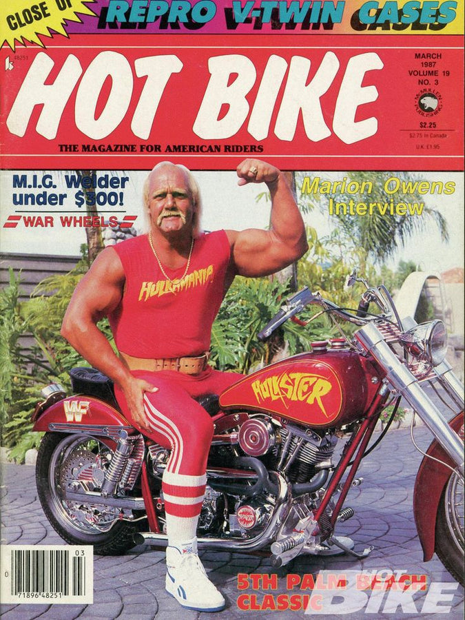 Hot Bike Magazine March 1987 Volume 19 #3 Magazine PWcatalog