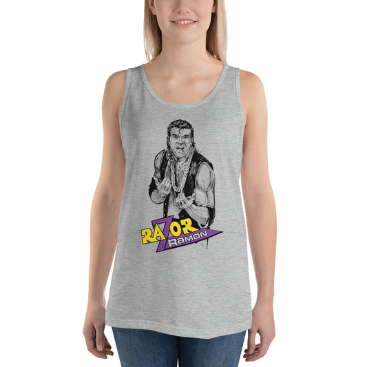 Razor Ramon "Sketch" Unisex Tank Top Tank Top PW Catalog