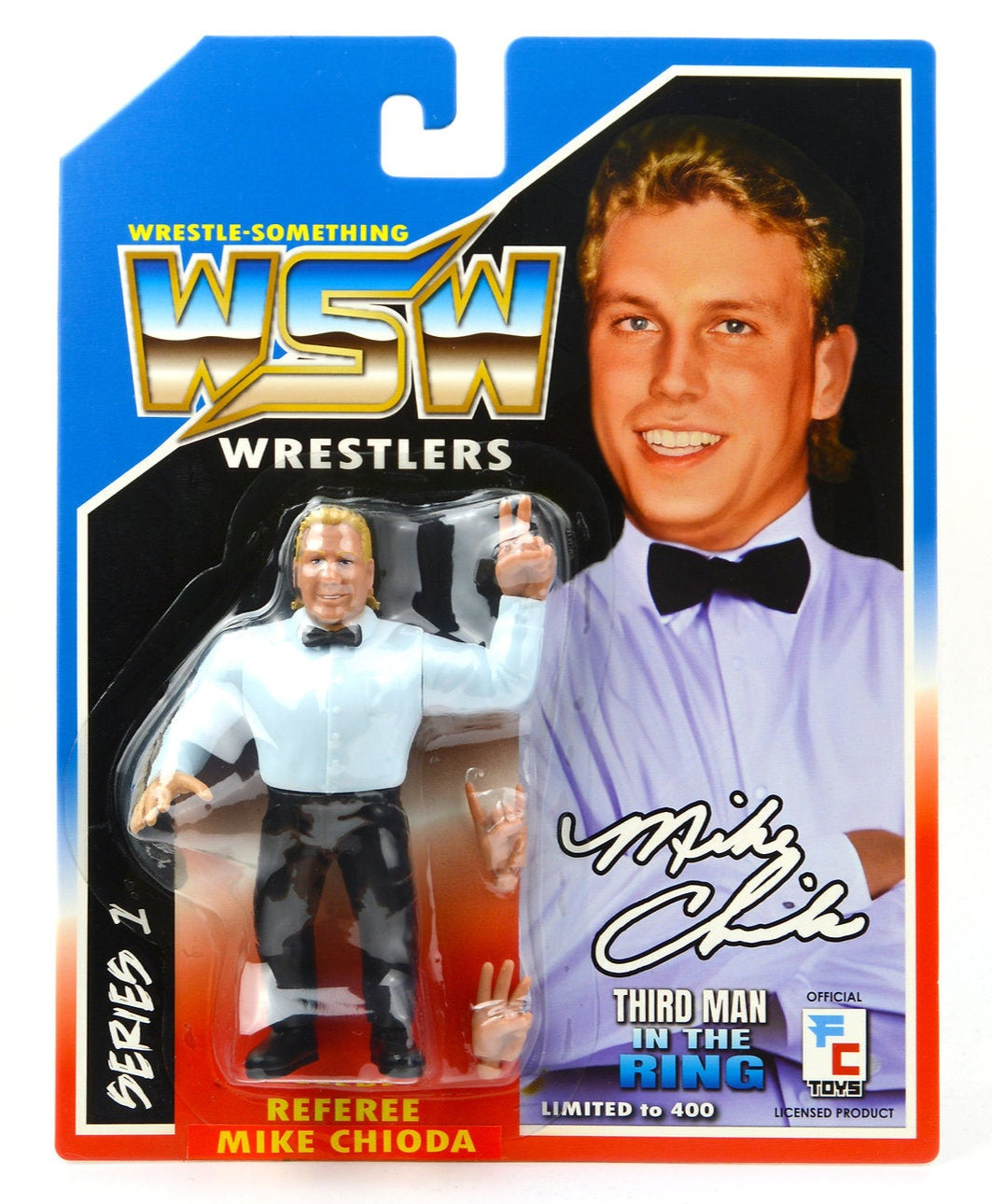 FC Toys Wrestle-Something Wrestlers Series 1 Mike Chioda [Variant Card] PW Catalog