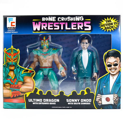 FC Toys Bone Crushing Wrestlers 1 Ultimo Dragon & Sonny Onoo 2-Pack Action & Toy Figures Pwcatalog