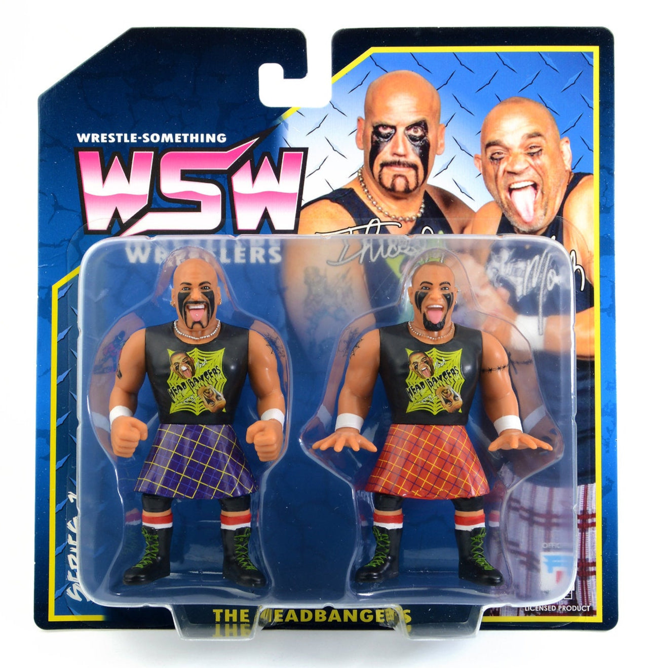 FC Toys Wrestle-Something Wrestlers Series 1 Headbangers Mosh & Thrasher PW Catalog